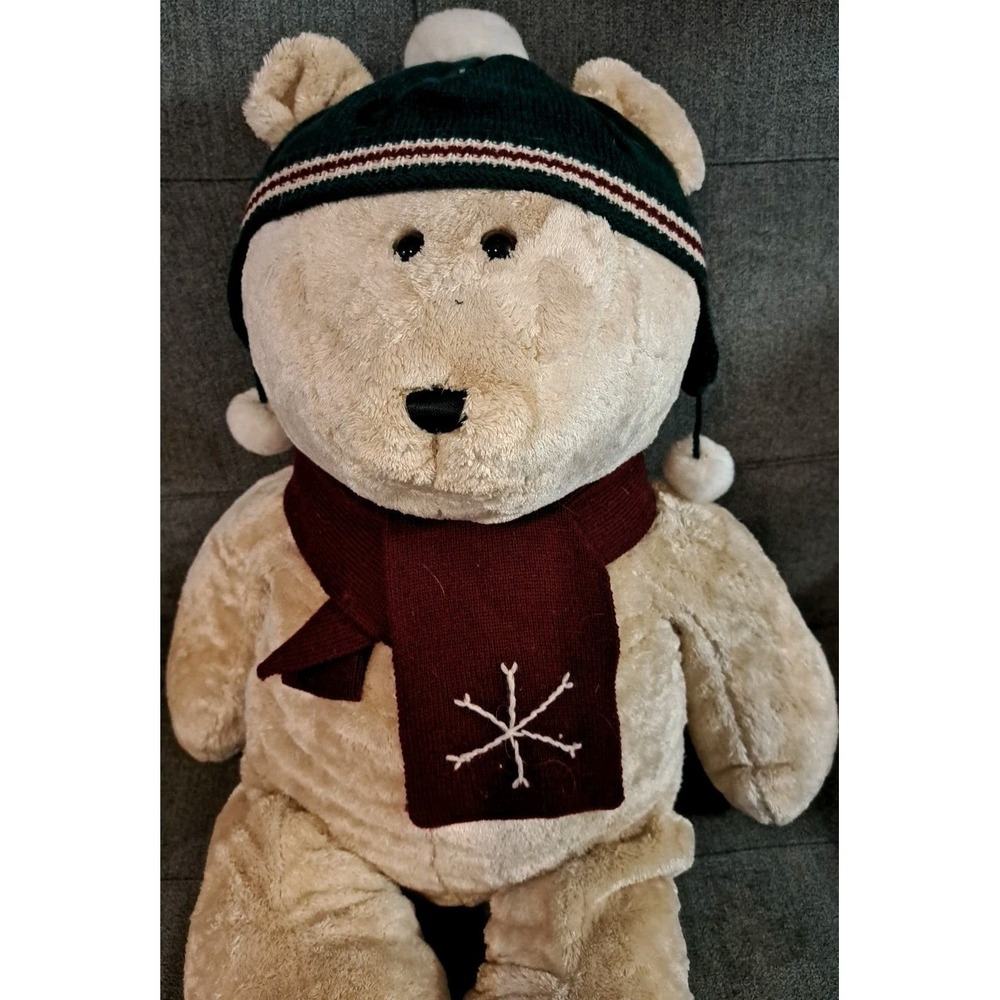 Starbucks 10" Bearista Bear Collection 44th Edition Lg Plush 2005 Stuffed Animal